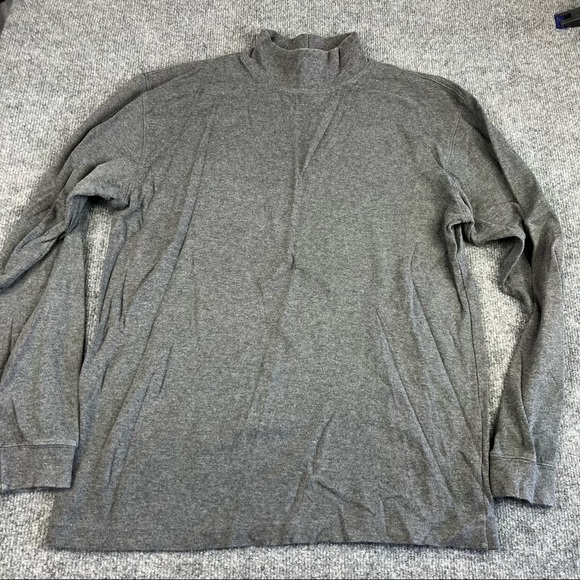 L.L. Bean Traditional Fit grey Turtleneck - Size medium - Picture 1 of 7